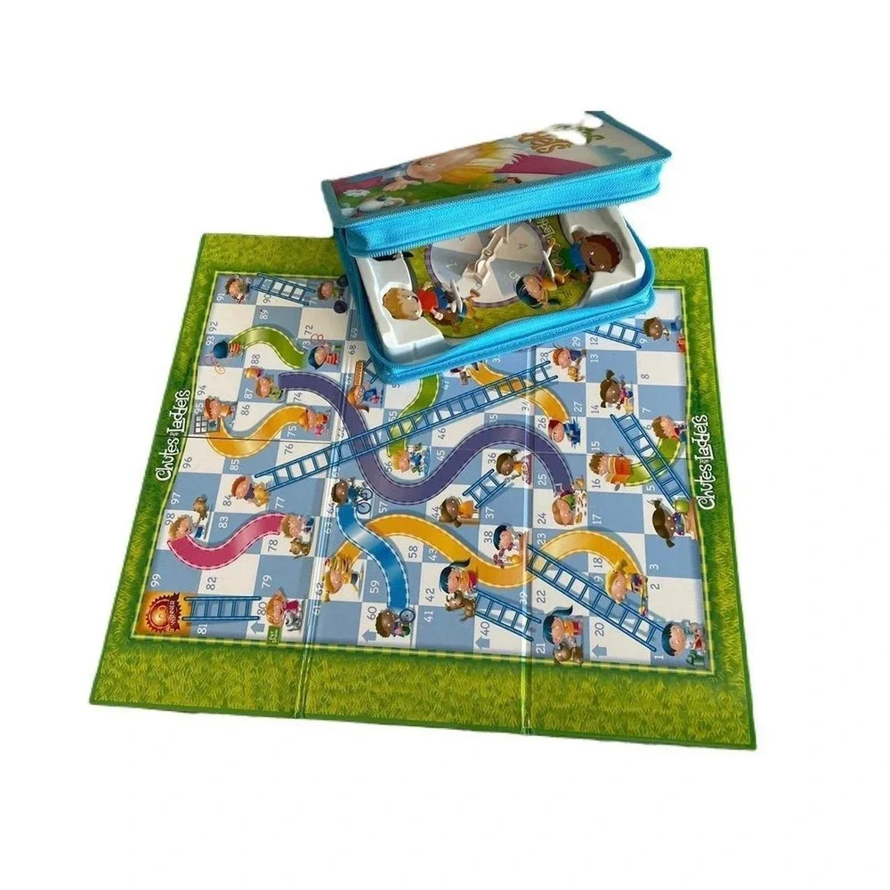 Chutes & Ladders Travel game-zipper‎ case